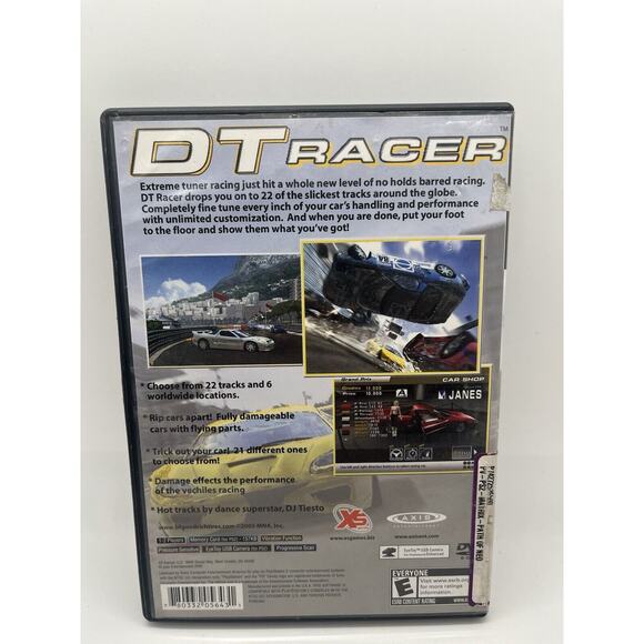 DT Racer (Sony PlayStation 2, 2005) PS2 Complete W/ Manual - Tested - Picture 6 of 7